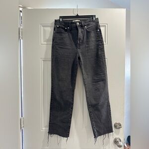 Madewell Curvy Vintage Straight Leg Pant